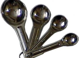 P11 S.S. Measuring Spoons 1