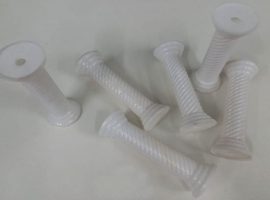 P19 B Cake Pillar Twisted Round