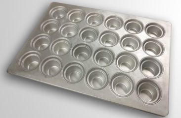 Z51 CC CM MT24 Alu. Steel Crown Muffin Tray