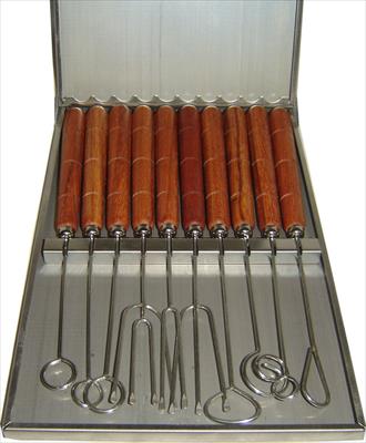 P61 Chocolate Fork Set 10pc Set